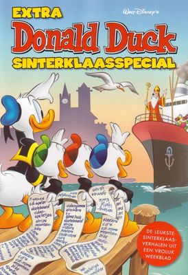 schetsen Schaap vliegtuig Donald Duck - 2009 - Sinterklaasspecial